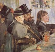 Edouard Manet At the Cafe oil painting artist